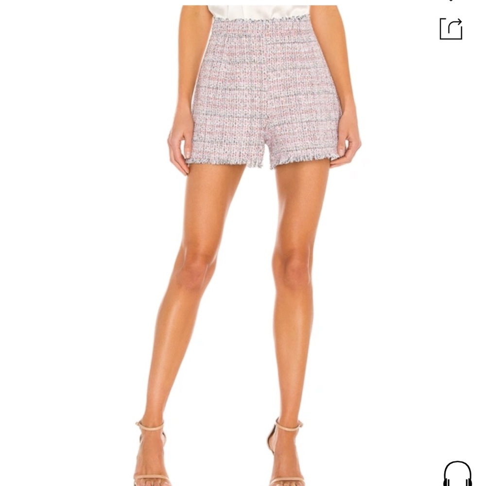 cinq a sept tweed shorts size 00